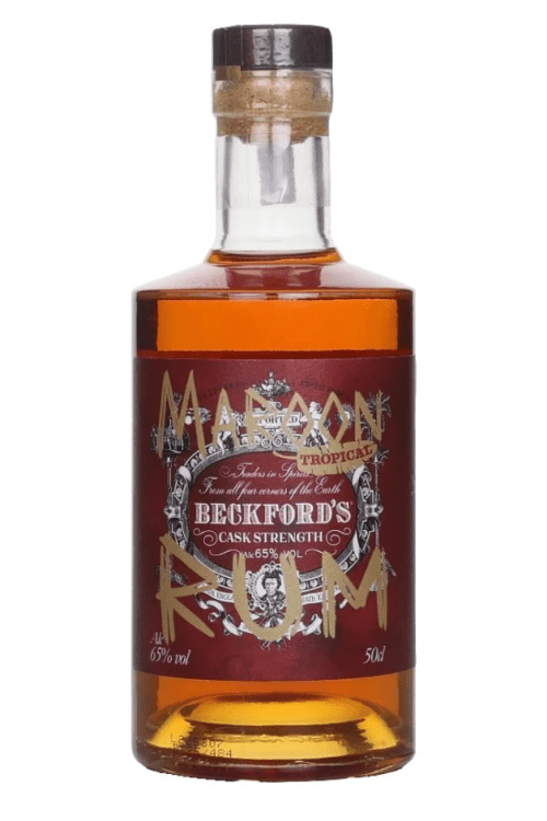 Beckford’s Maroon Tropical Overproof Rum