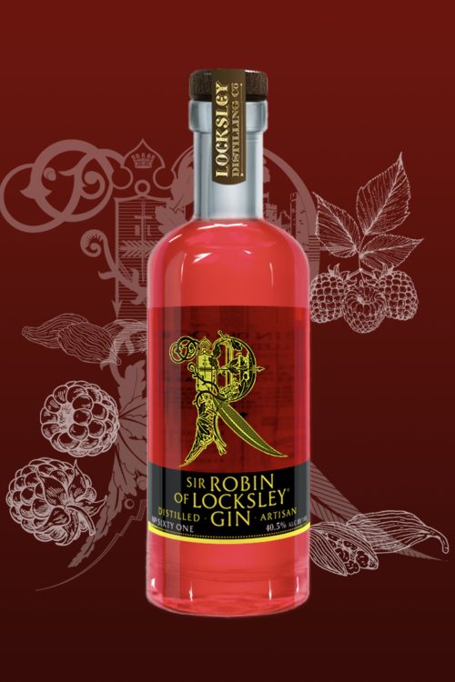 Sir Robin of Locksley Gin - Raspberry & Cardamom